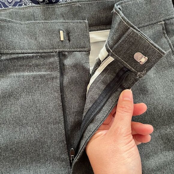 Levi's Vintage 70's/80's Dark Grey Action Slacks Flat Front Dress Pants - Picture 6 of 13